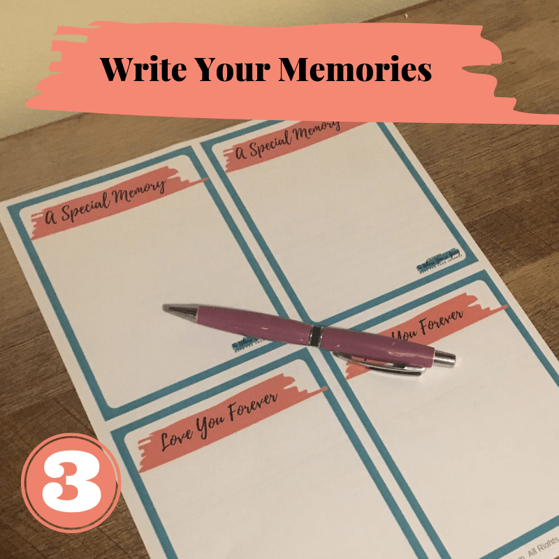 Write Your Memories