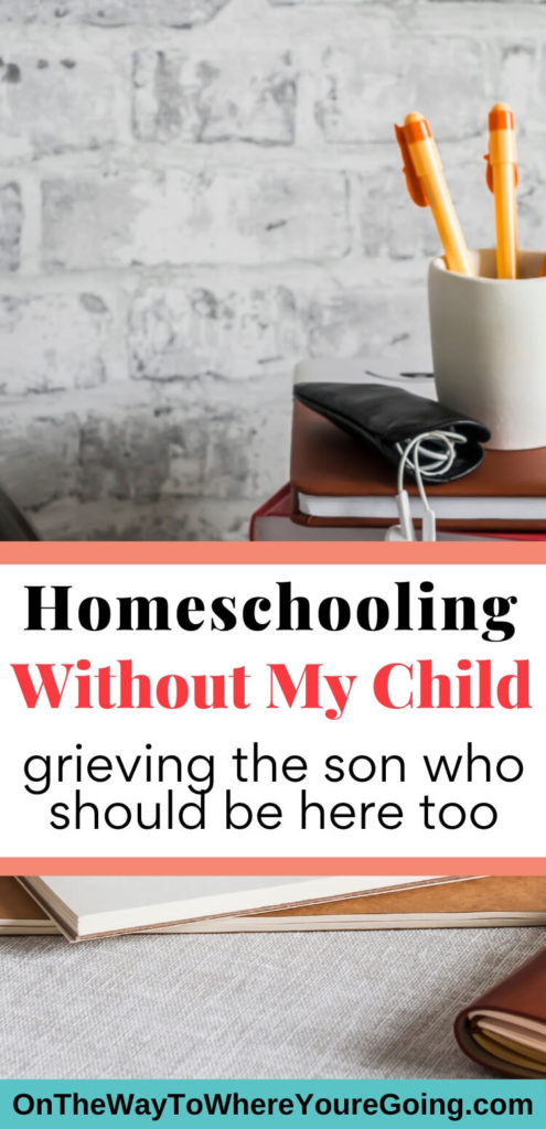 Homeschooling without my child grieving the son who should be here too